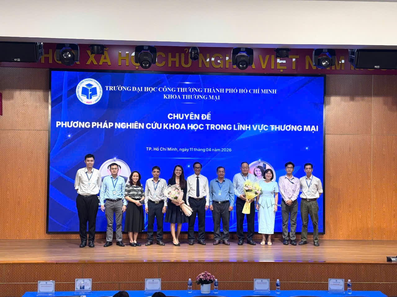 Specialized seminar “Research methods in the field of Commerce”