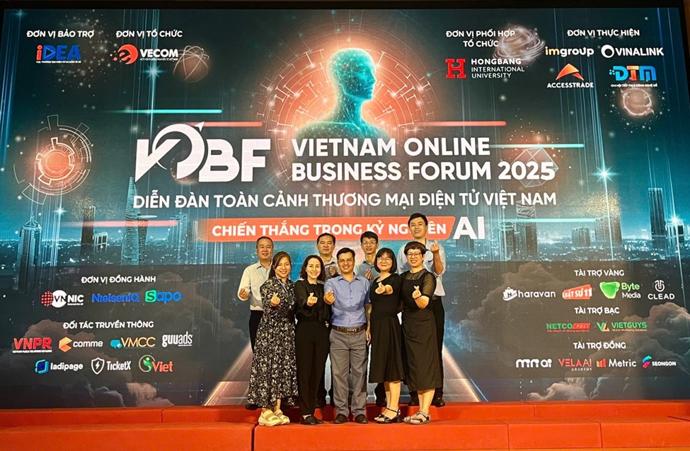 Giảng viên Khoa Thương mại tham dự Diễn đàn Toàn cảnh Thương mại điện tử Việt Nam - VOBF 2025